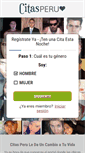 Mobile Screenshot of citasperu.net