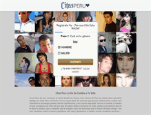 Tablet Screenshot of citasperu.net